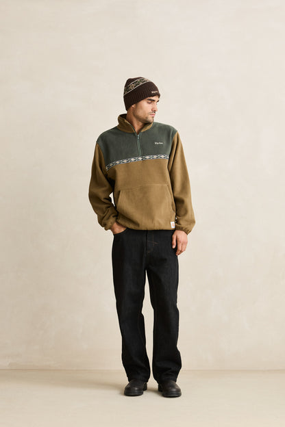 Alder Half Zip Pullover - Forest