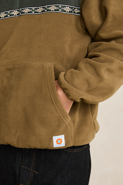 Alder Half Zip Pullover - Forest