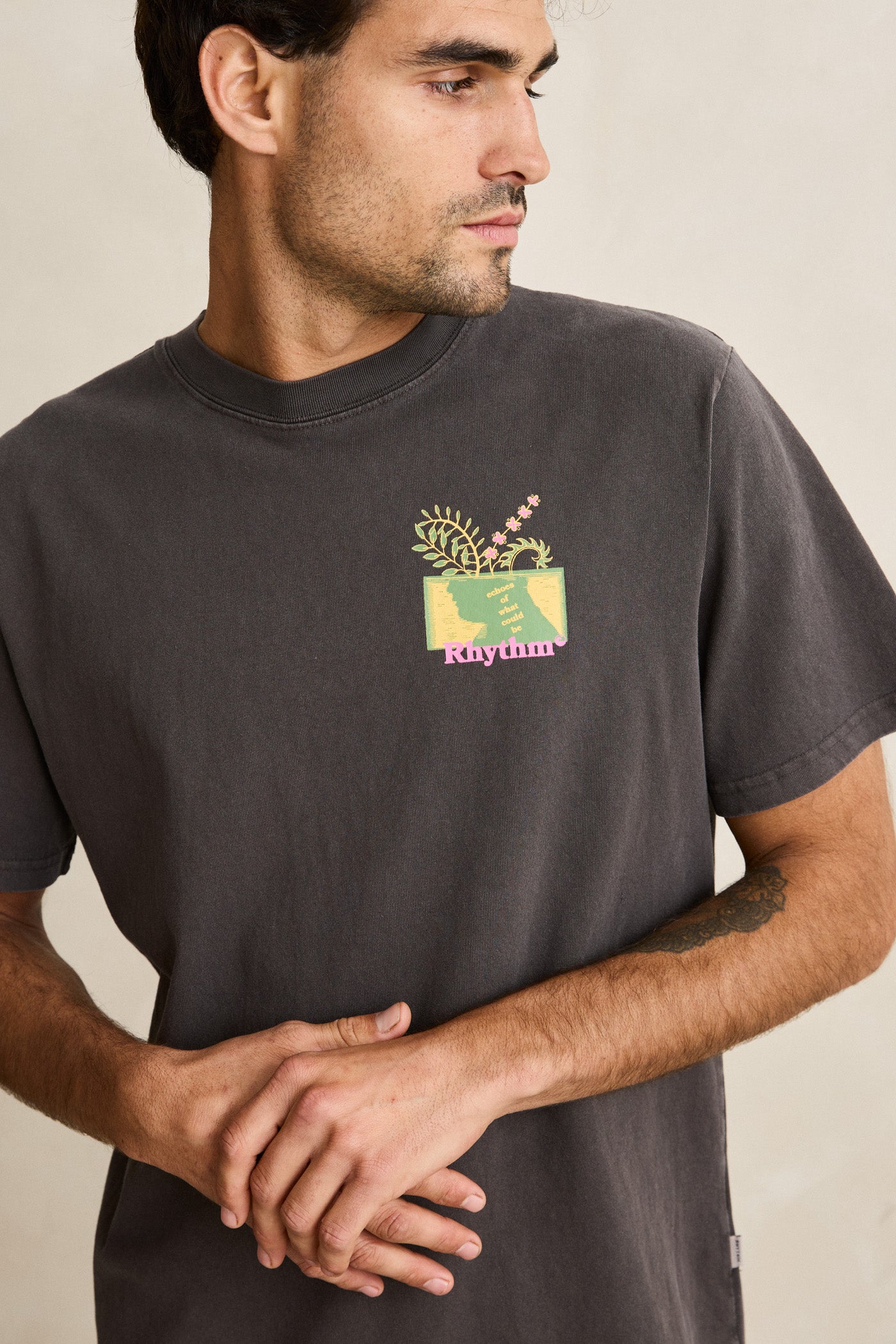 Echoes Vintage SS T-Shirt - Vintage Black