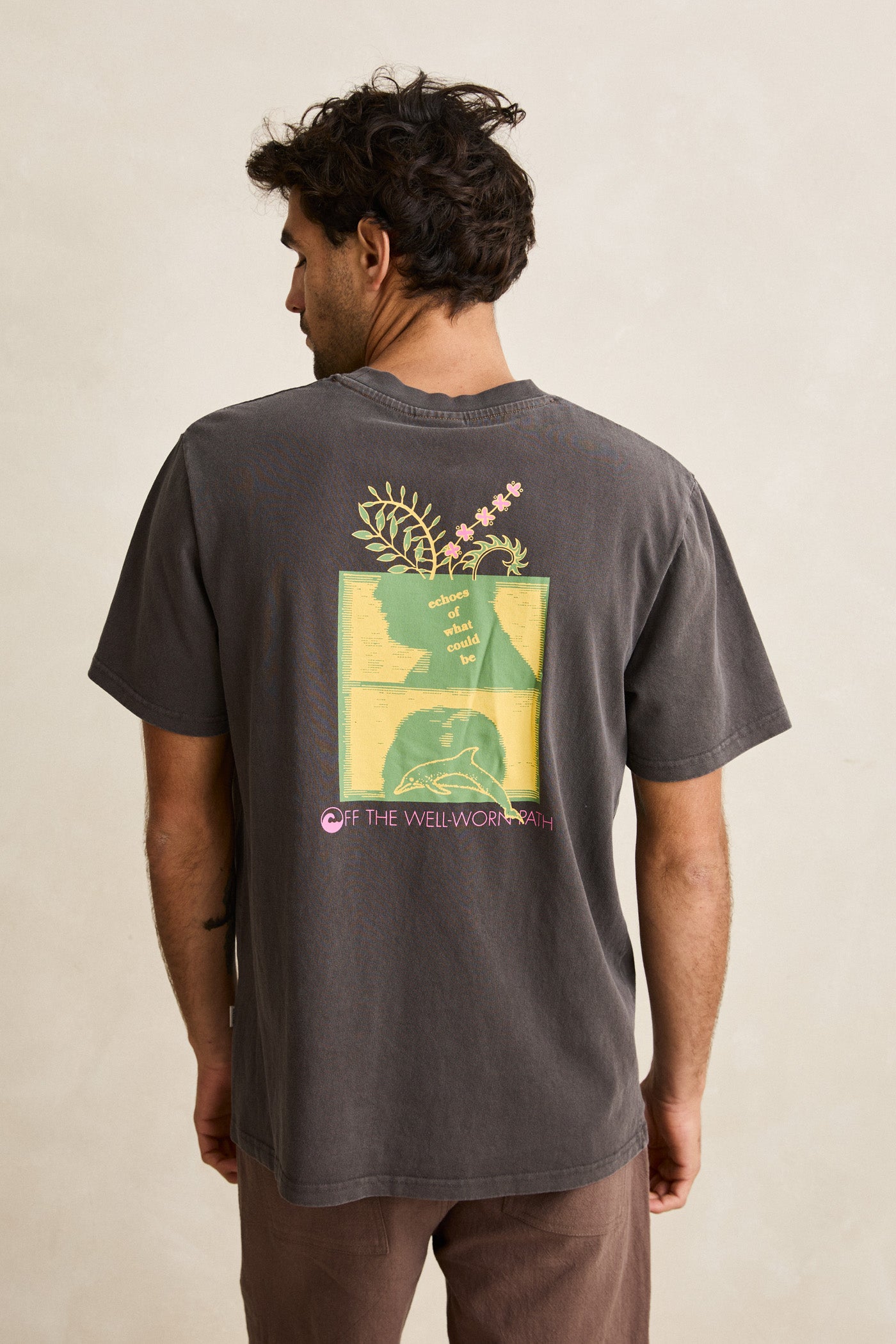 Echoes Vintage SS T-Shirt - Vintage Black