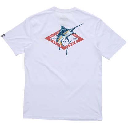 Diamond Premium SS Tee - White