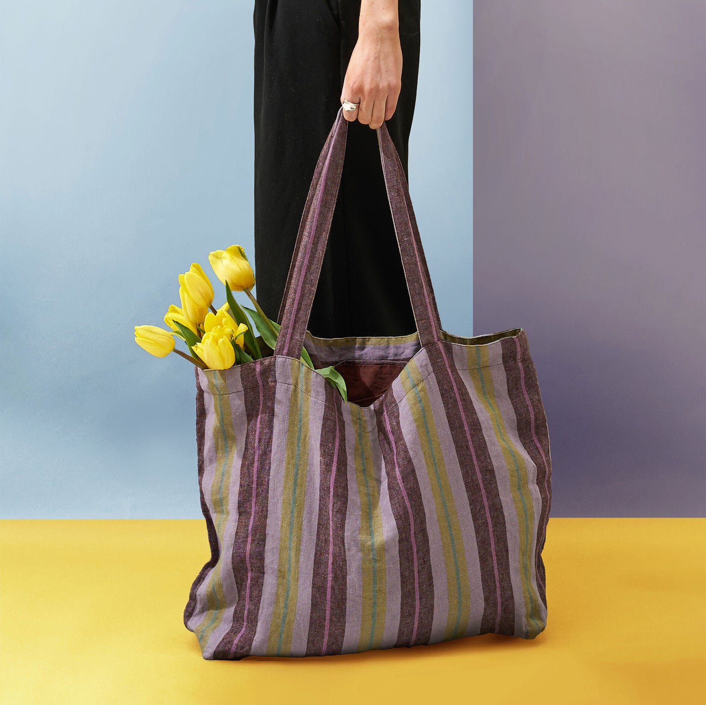 Market Bag - Biarritz Striped