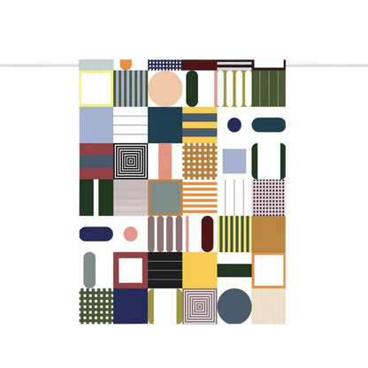 Tea Towel - Abstract Squares