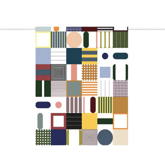 Tea Towel - Abstract Squares