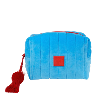 Blue Velvet Cosmetic Case