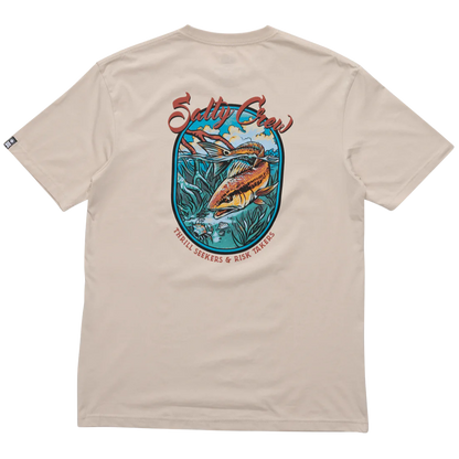 Red Fish Premium SS Tee - Sand