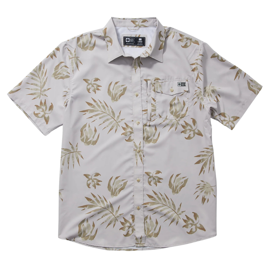 Badland SS Tech Woven Shirt - Natural