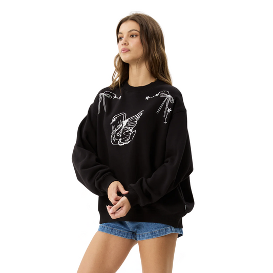 Cygnet- Crew Neck Jumper Crew Neck Jumper - Black