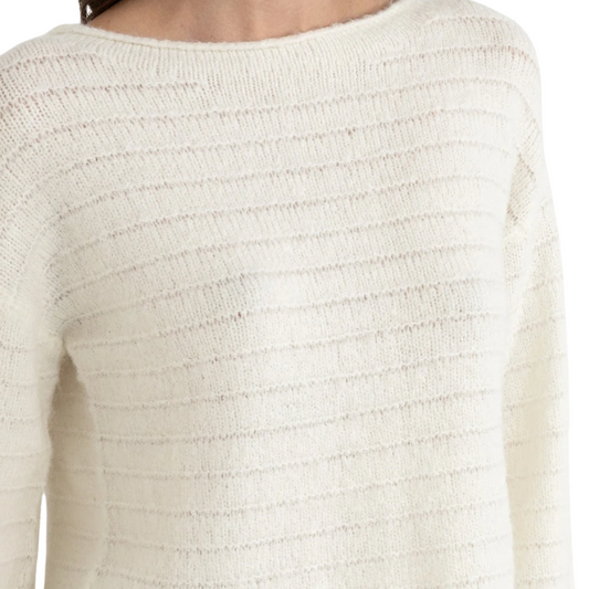 Baklava Knit - White