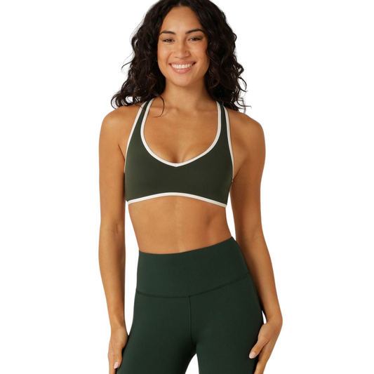 Limited Edition Lotus Crop Sports Bra - Truffe