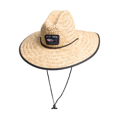 Big Blue Straw Hat