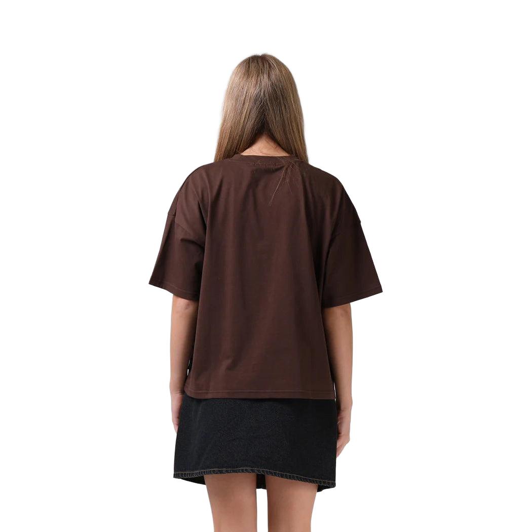 Box Tee - Brunette Brown