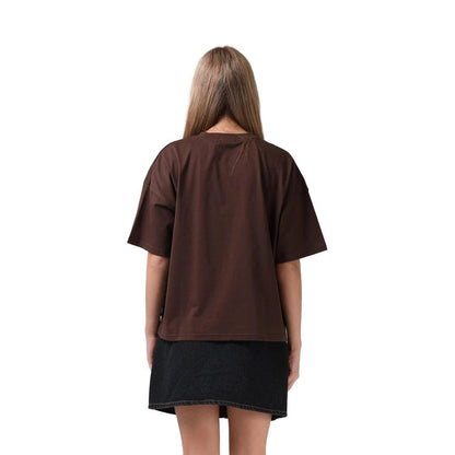 Box Tee - Brunette Brown