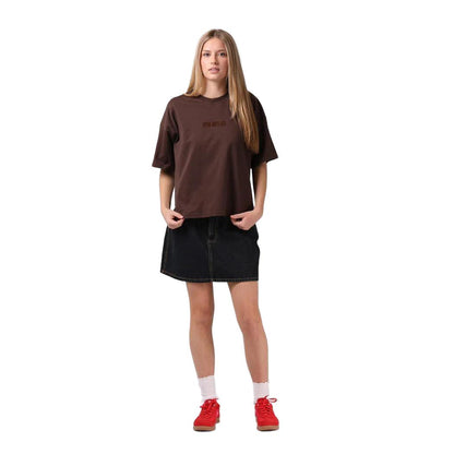 Box Tee - Brunette Brown