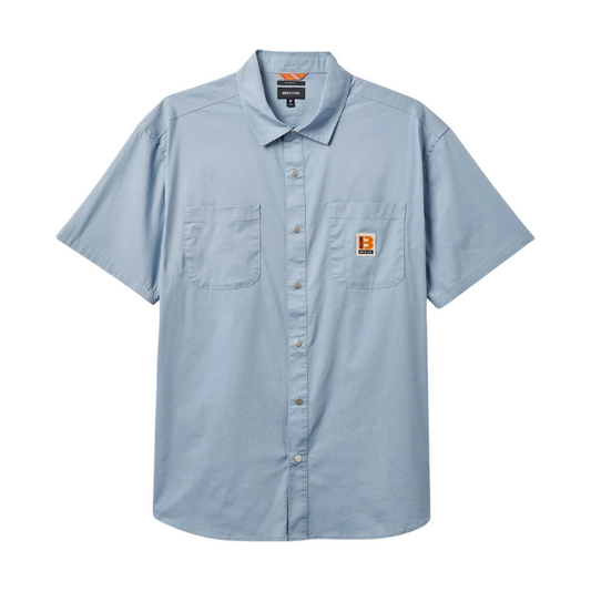 Builders Mechanic S/S WVN - Dusty Blue