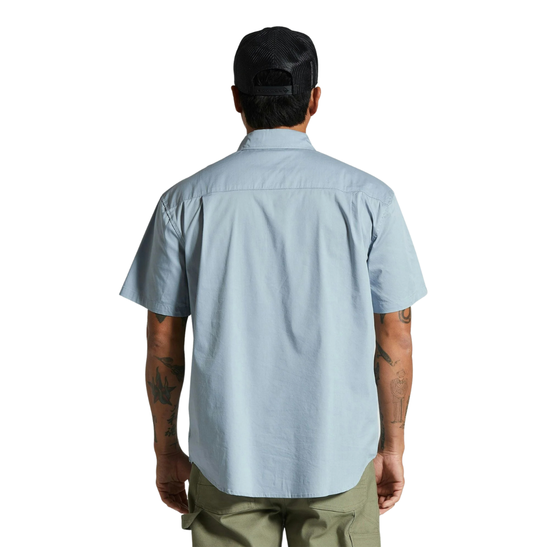 Builders Mechanic S/S WVN - Dusty Blue