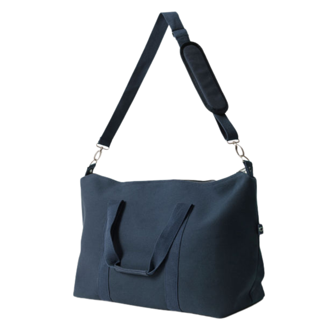 Canvas Weekender Bag - Navy