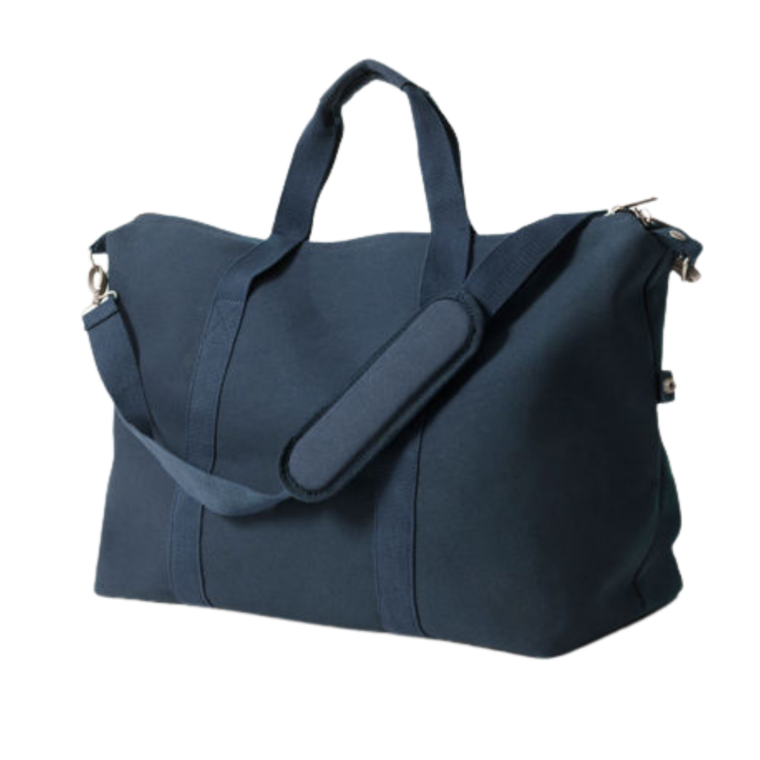 Canvas Weekender Bag - Navy