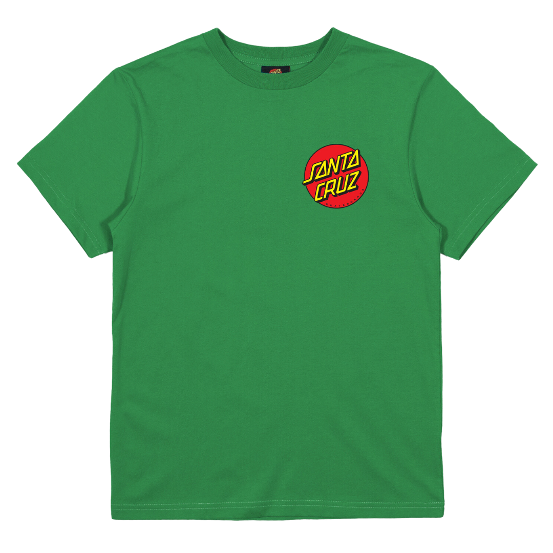 Classic Dot Chest Tee - Green