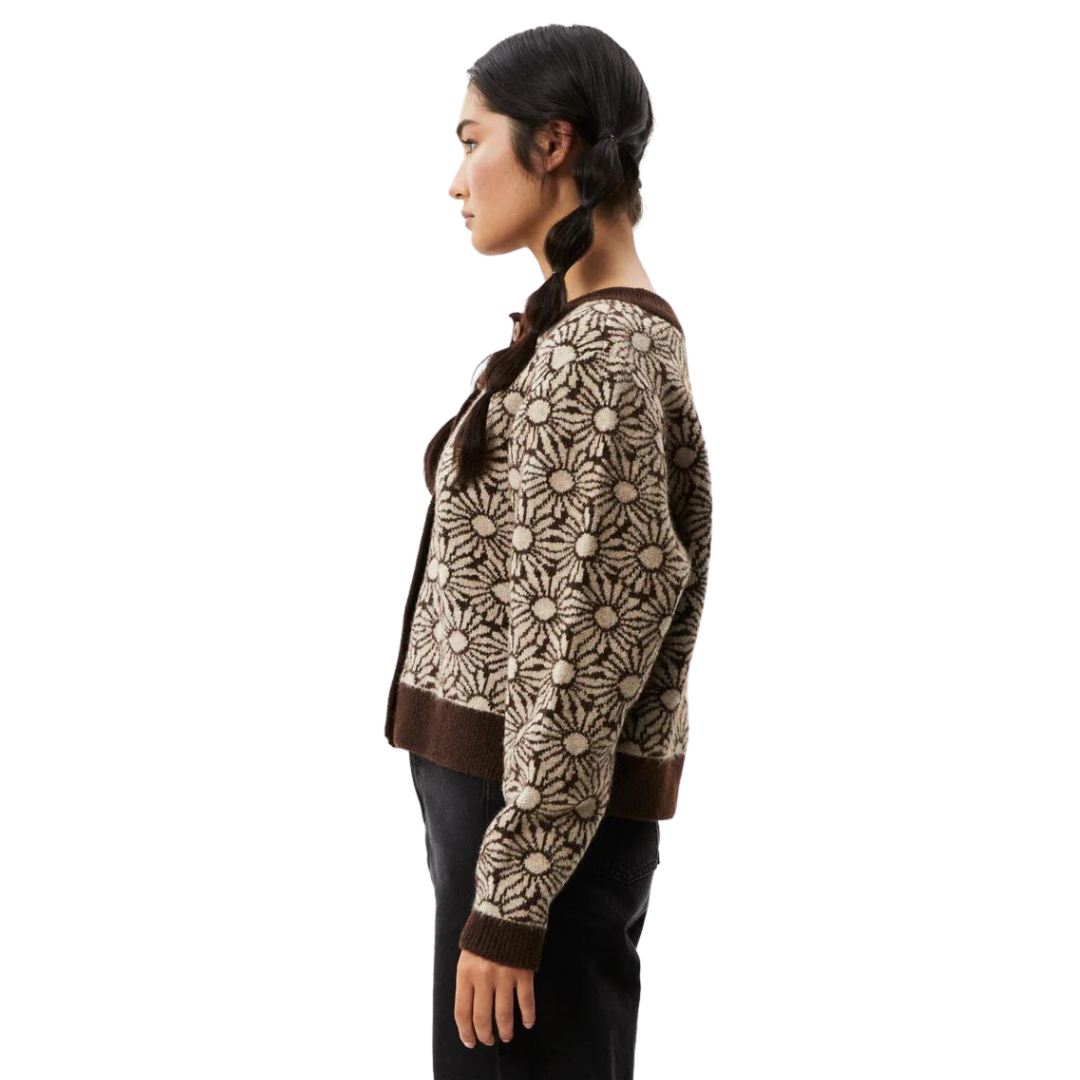 Dandy Recycled Knit Cardigan - Toffee
