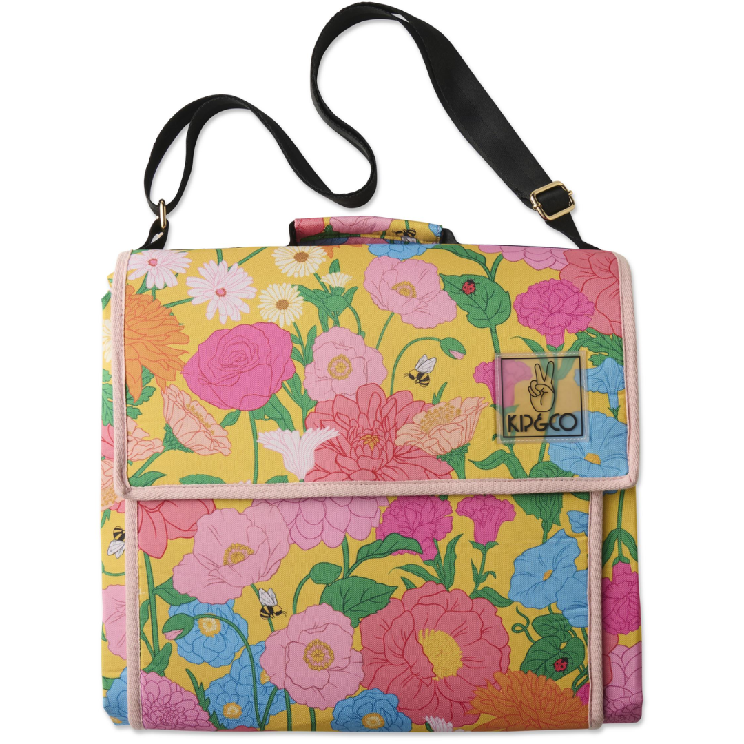 Follow The Sun Yellow Picnic Mat One Size