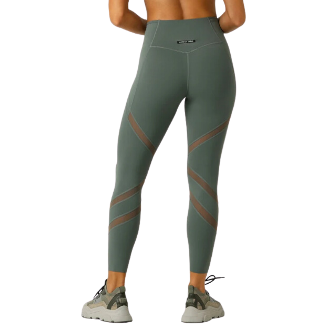 Formation 2-Pocket Recycled Ankle Biter Leggings - Agave Green