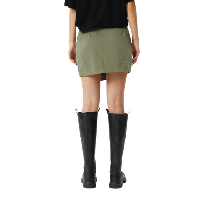 Fraser Utility Mini Skirt - Olive