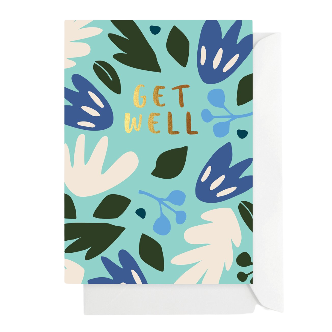 Tropical Get Well Card