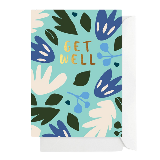 Tropical Get Well Card