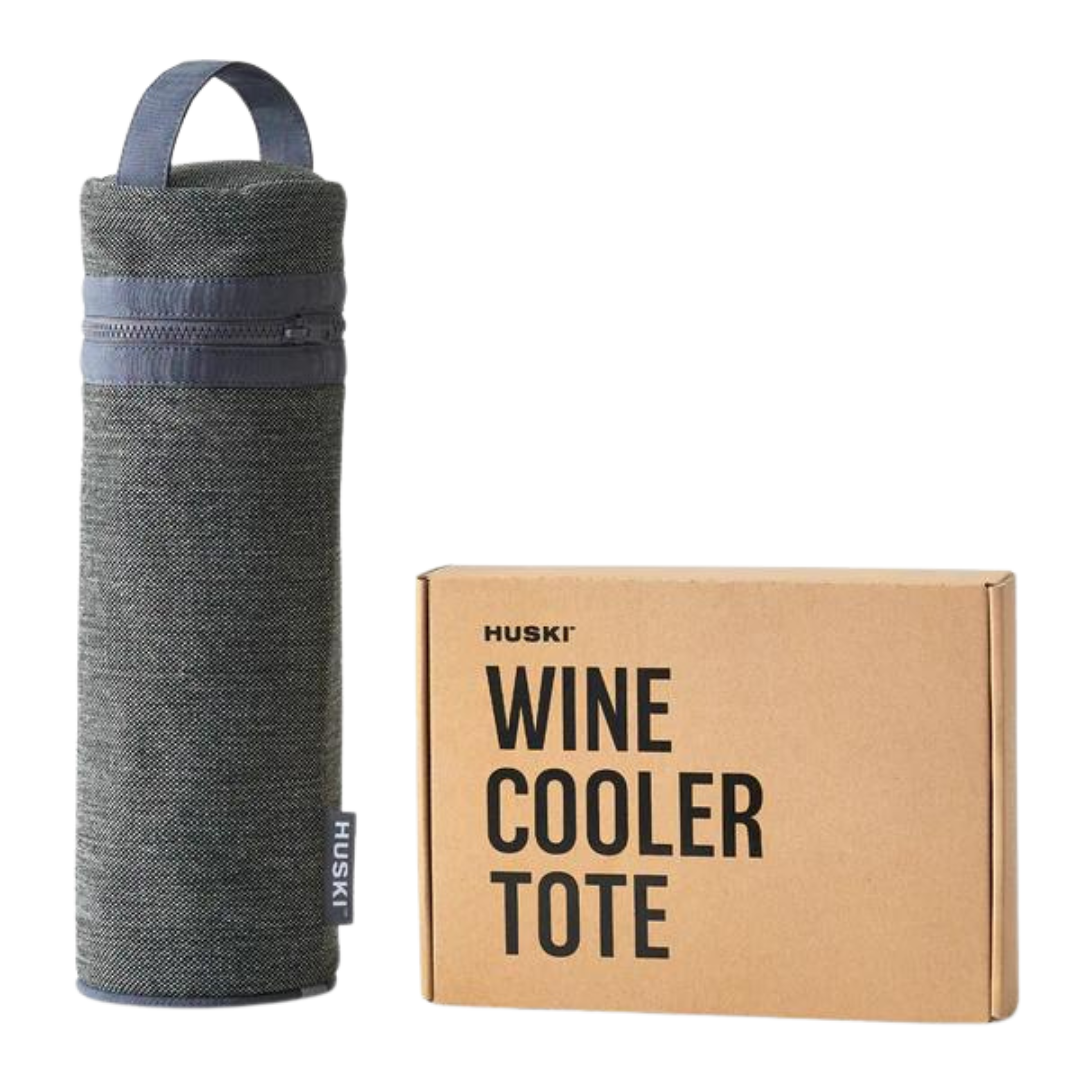 Huski Wine Cooler Tote - Charcoal Grey