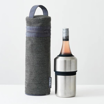 Huski Wine Cooler Tote - Charcoal Grey