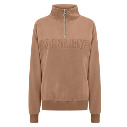 Iconic Quarter Zip Sweat - Cedar