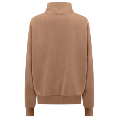 Iconic Quarter Zip Sweat - Cedar