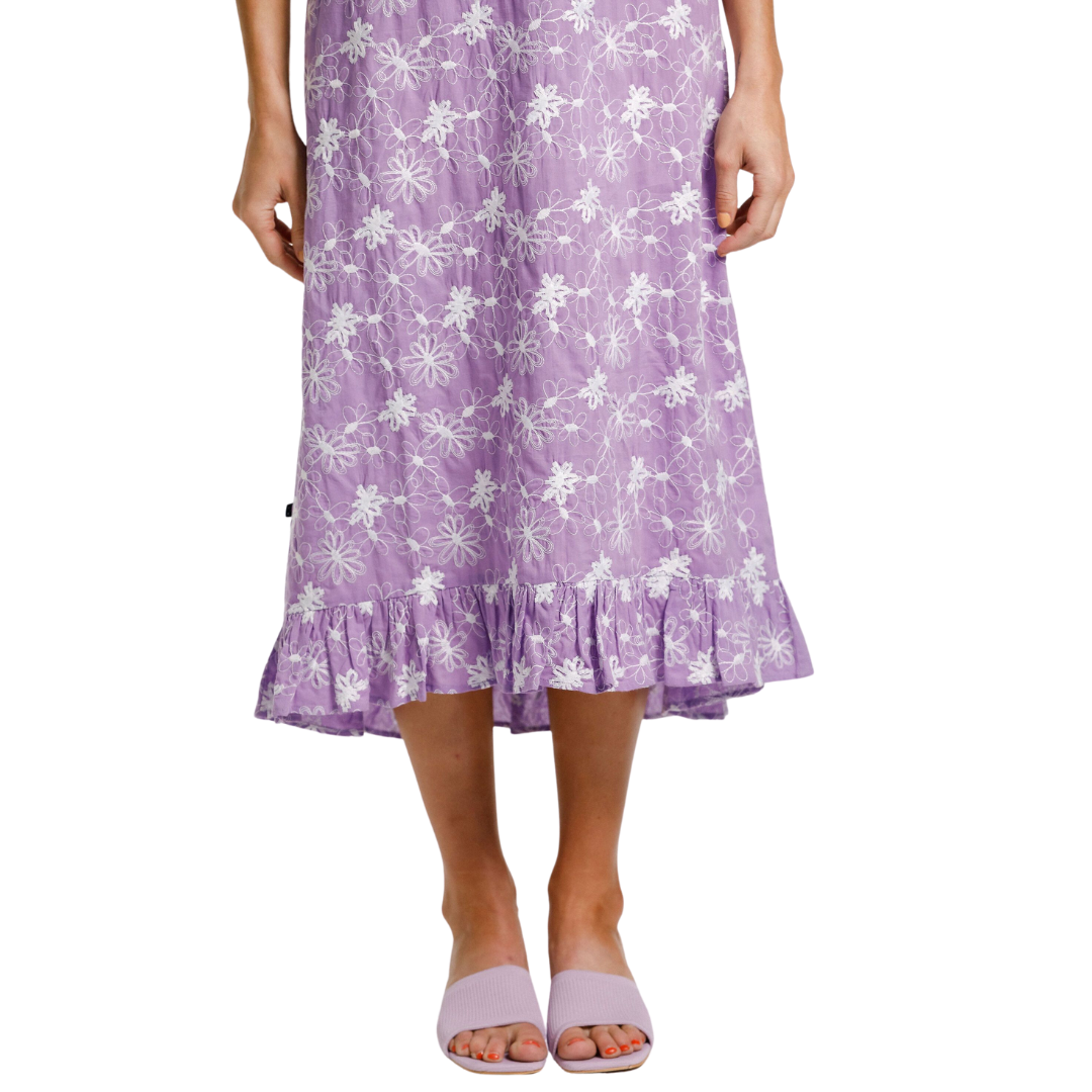 Isabella Dress - Wild Lilac