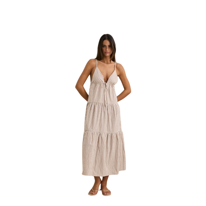 Jaci Maxi Dress - Tan