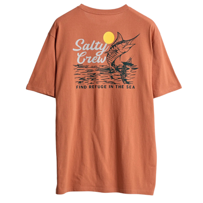 Jackpot Standard SS Tee - Rust