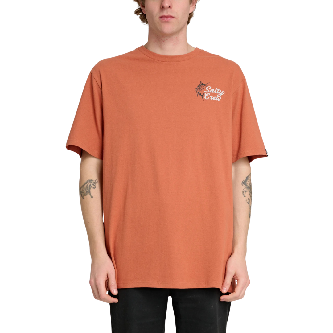 Jackpot Standard SS Tee - Rust