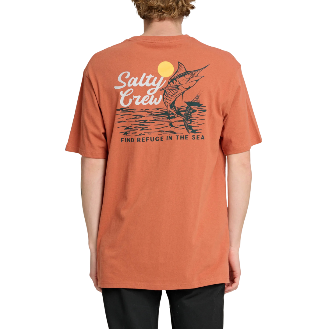 Jackpot Standard SS Tee - Rust