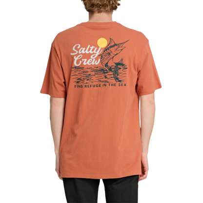 Jackpot Standard SS Tee - Rust