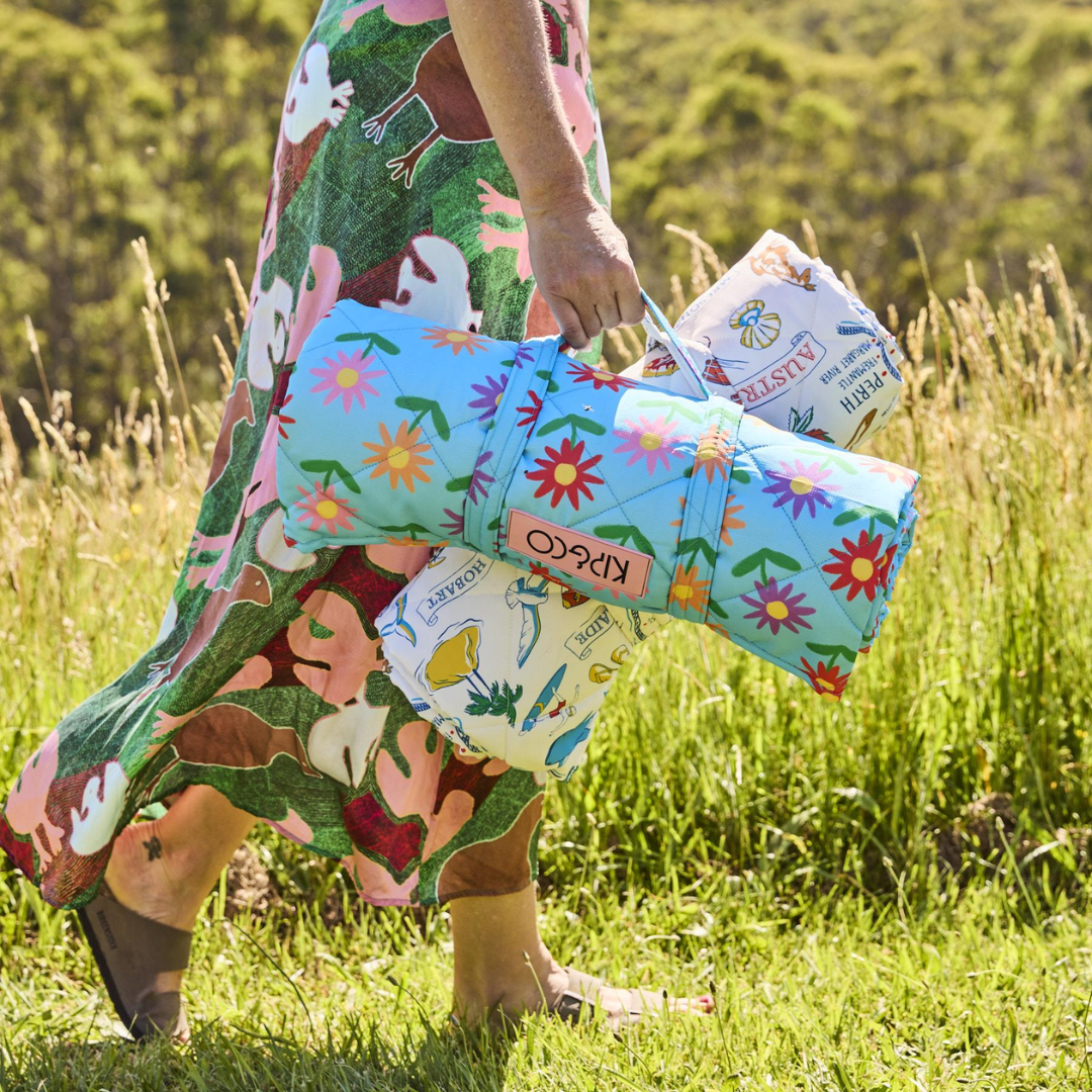 Little Flowers Picnic Mat One Size