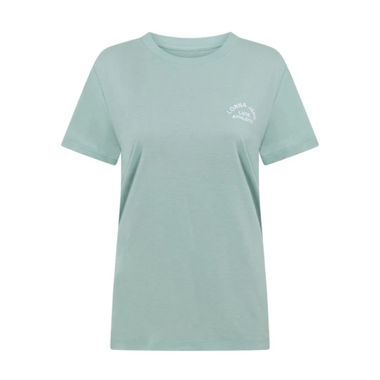 Lotus T-Shirt - Dusty Aqua