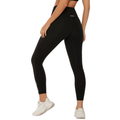 Lotus Ankle Biter Leggings - Black