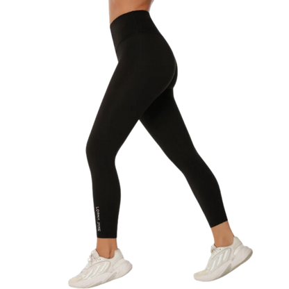 Lotus Ankle Biter Leggings - Black