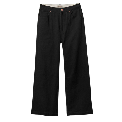 Margo Cropped 5-Pocket - Washed Black