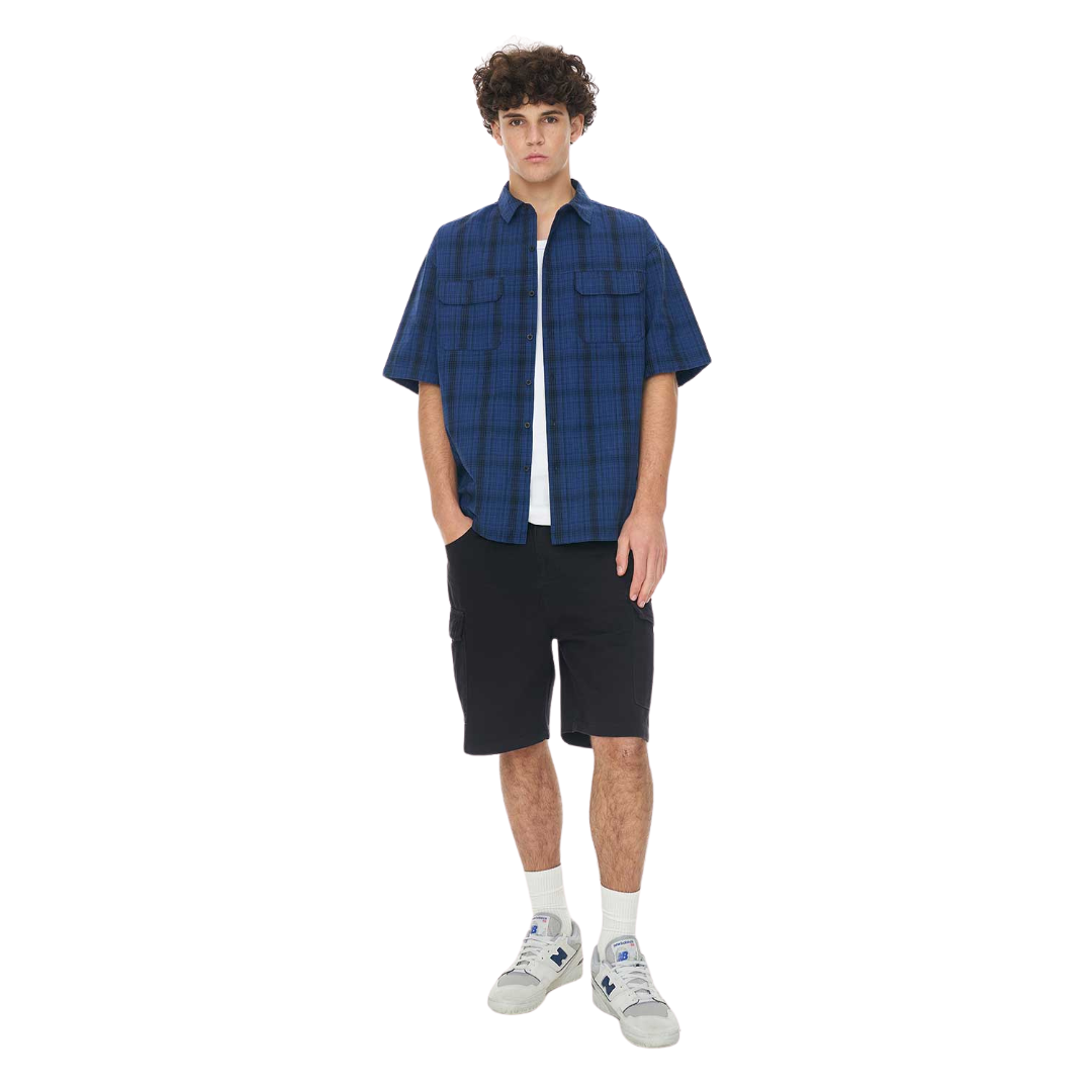 Mech Shirt - Blue Check