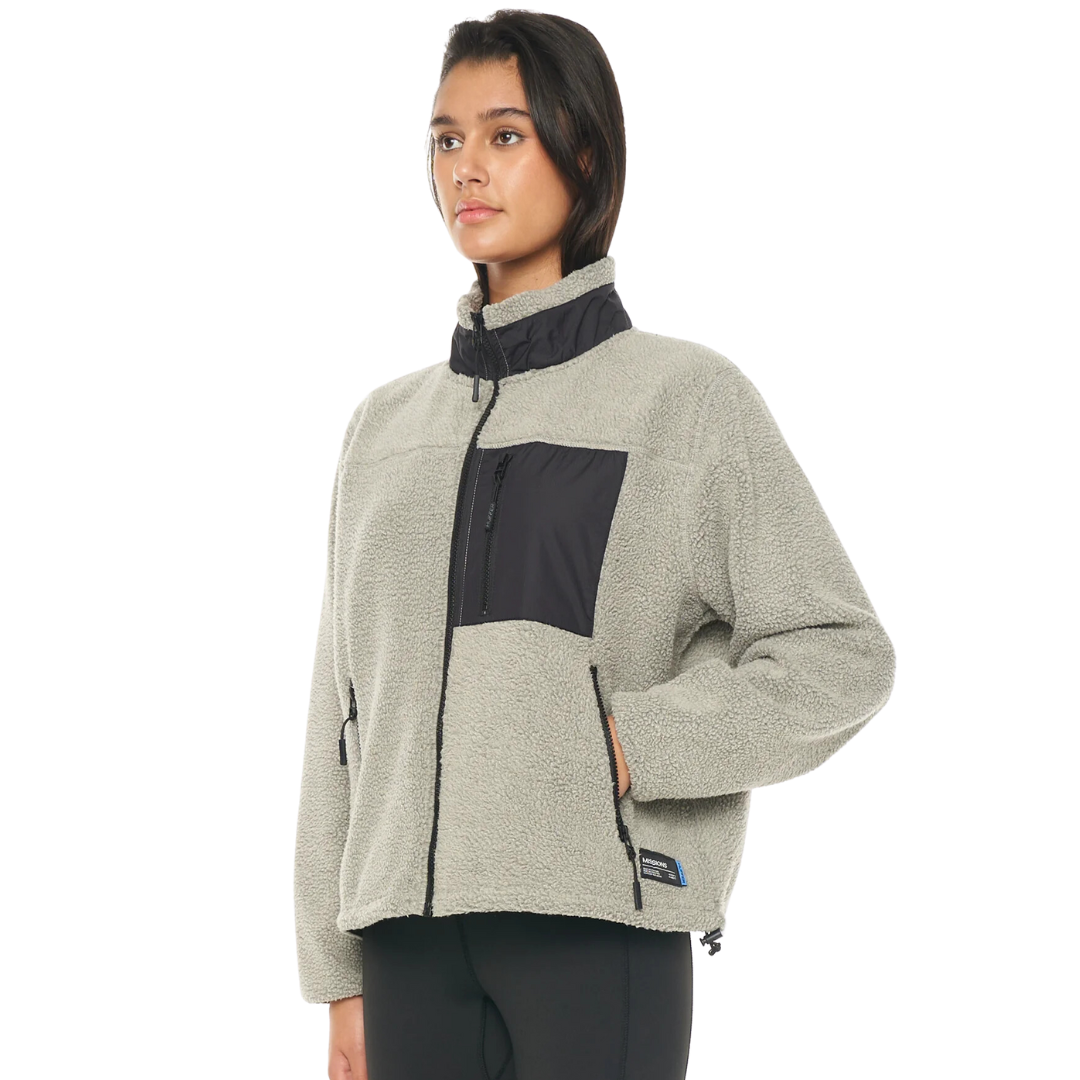 Missions Polar Fleece Jkt - Grey