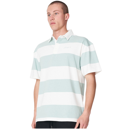 Optimist SS Grand Rugby - White/Sage