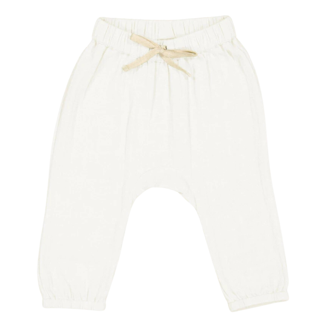 Organic Cotton Hudson Pants - White