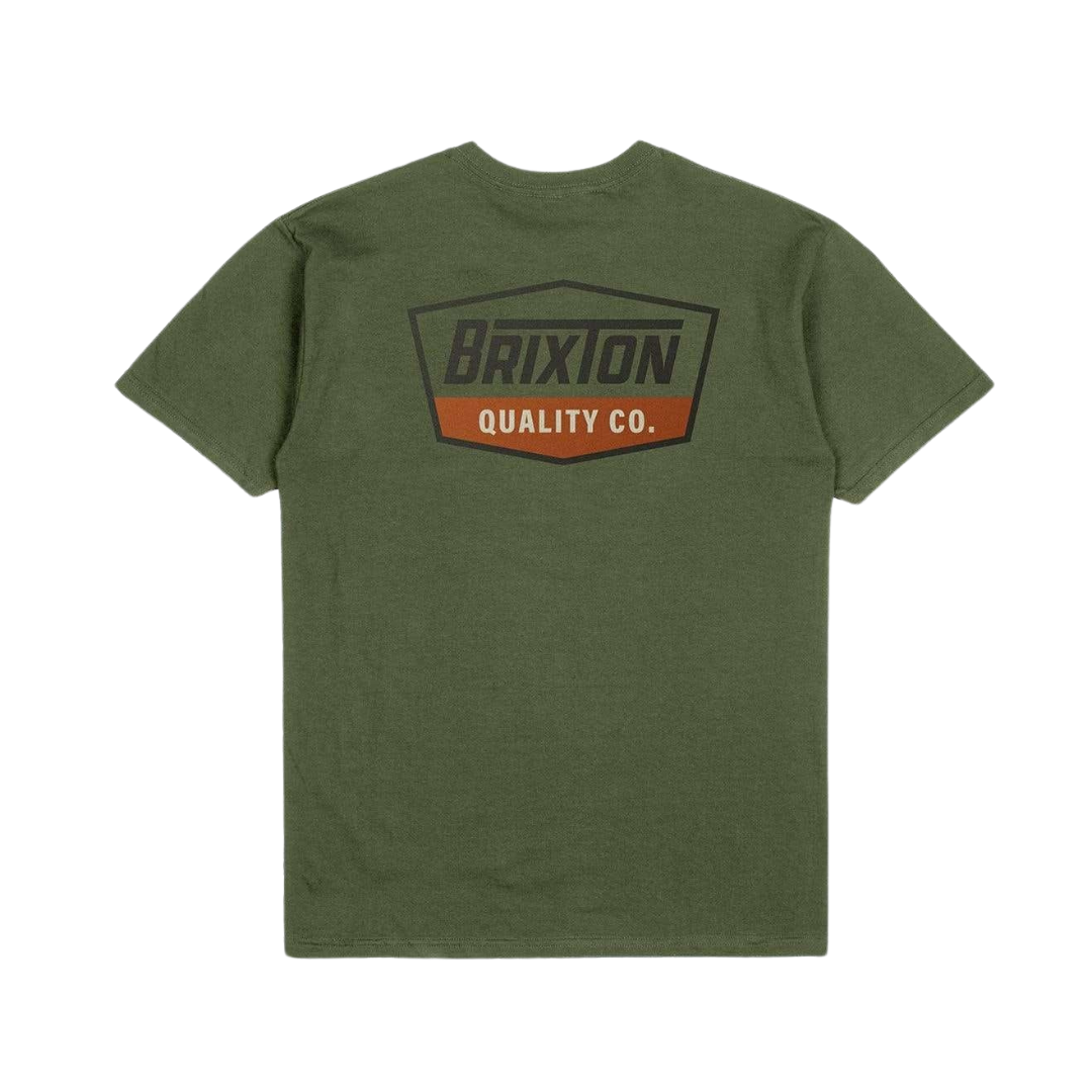 Regal S/S Standard Tee - Ivy Green/Washed Black/Rust