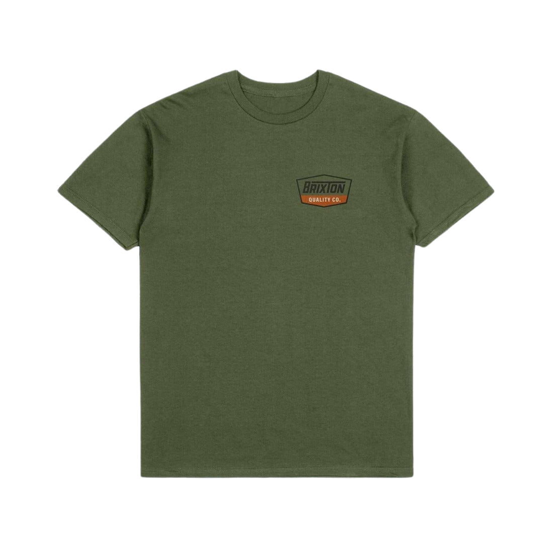 Regal S/S Standard Tee - Ivy Green/Washed Black/Rust